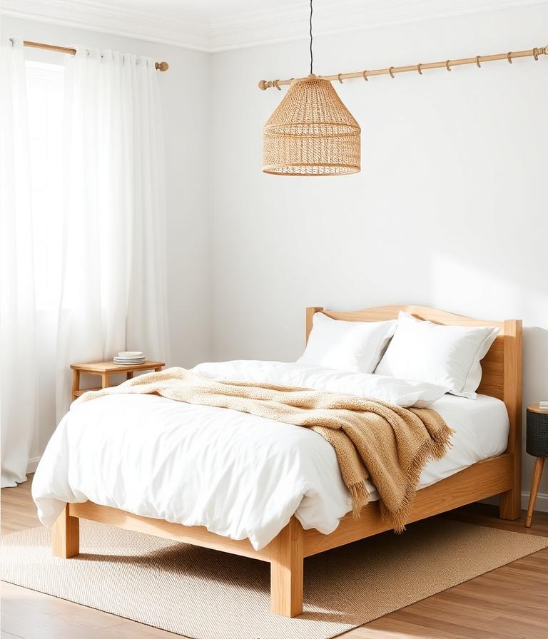 Clean Coastal bedroom design