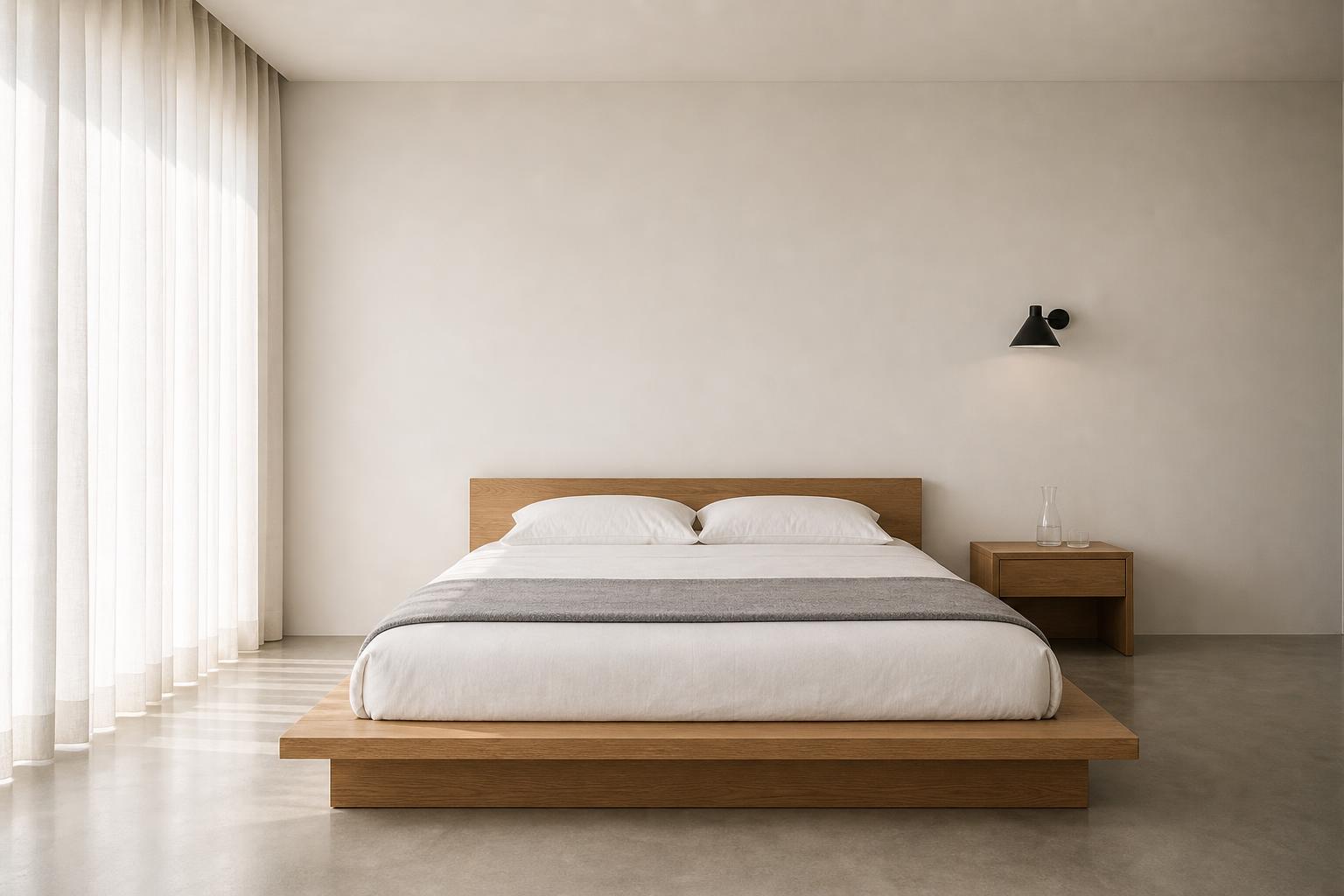 Modern Minimal bedroom design
